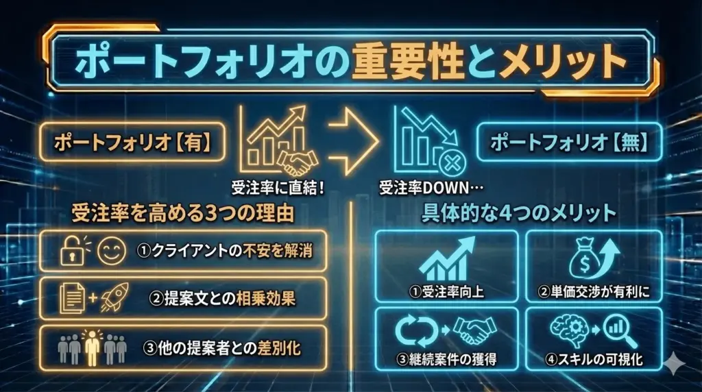 ポートフォリオの重要性とメリット