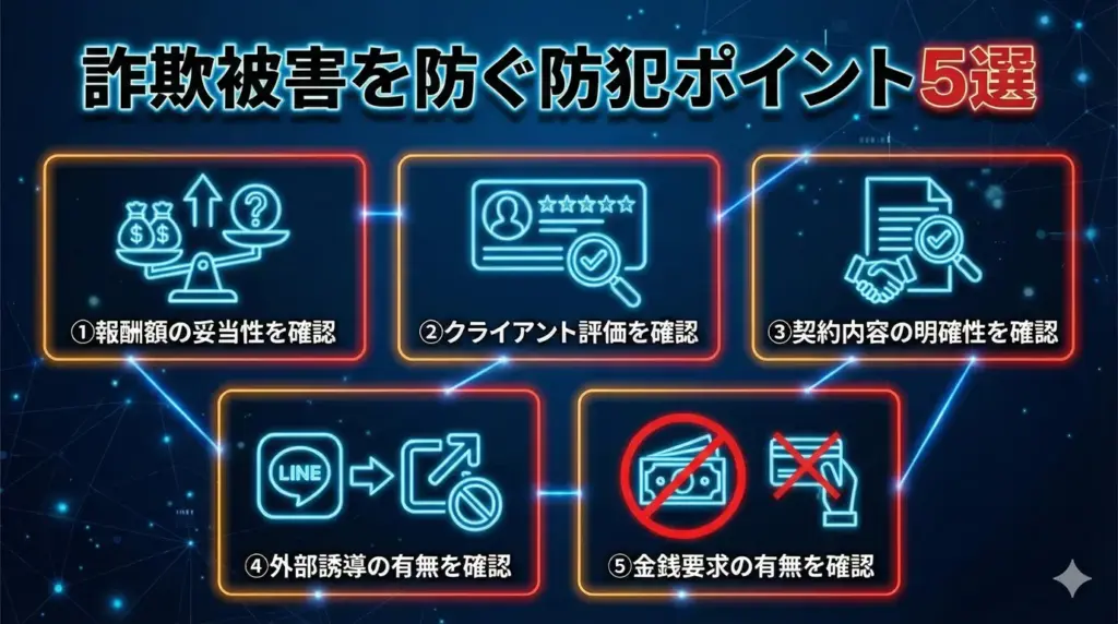 詐欺被害を防ぐ防犯ポイント5選