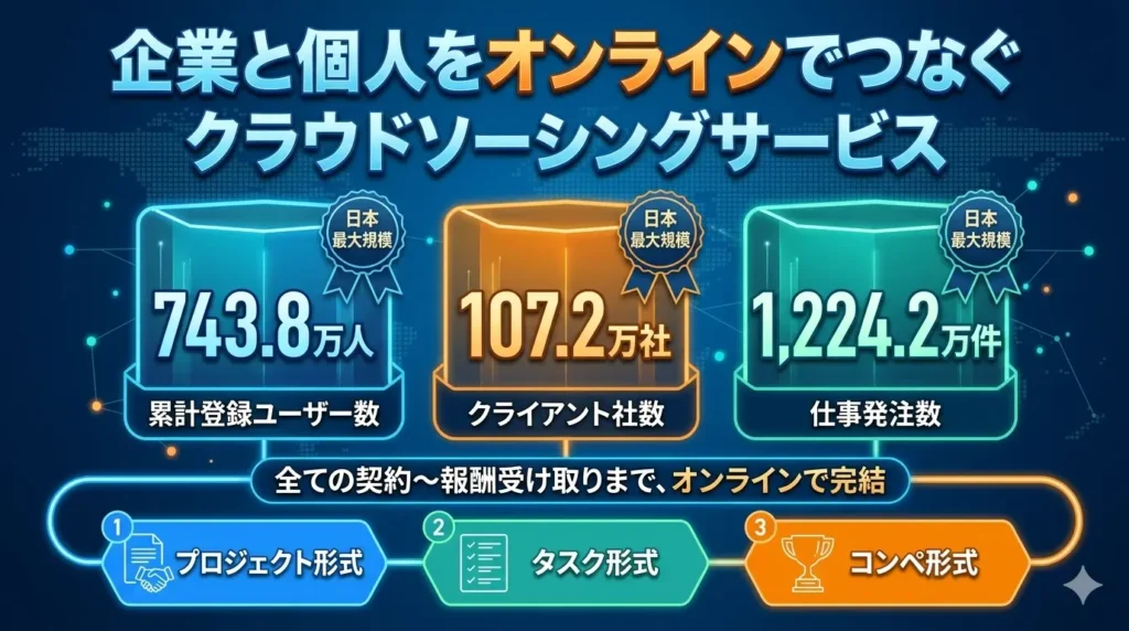 クラウドワークスとはどんなサービス？基本の仕組みを解説