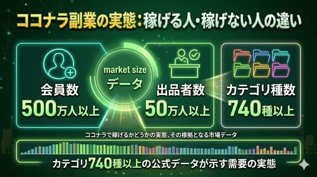 ココナラで副業として稼げるかどうかの実態：稼げる人・稼げない人の違いとは