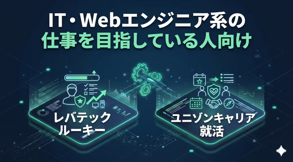 IT・Webエンジニア系の仕事を目指している人向け