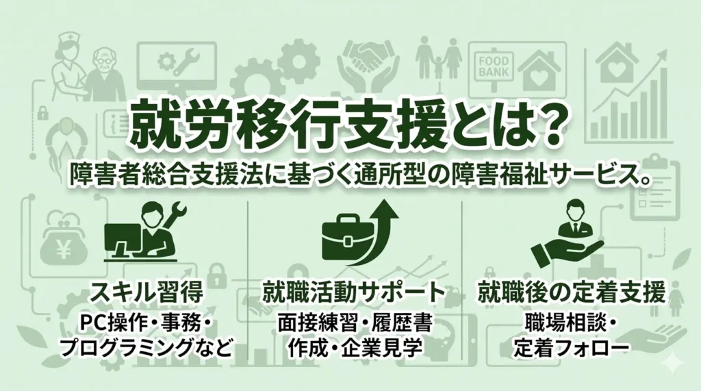 就労移行支援とは？